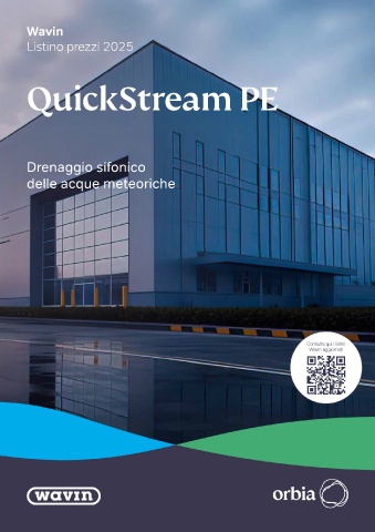 wavin - listino quickstream 2025